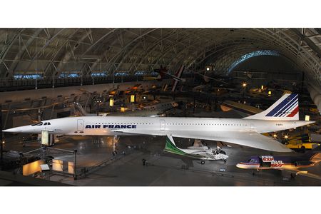 In 2003, Air France donated Concorde F-BVFA to the Smithsonian. The aircraft was the first Air France Concorde to open service to Rio de Janeiro, Washington, D.C., and New York and had flown 17,824 hours.