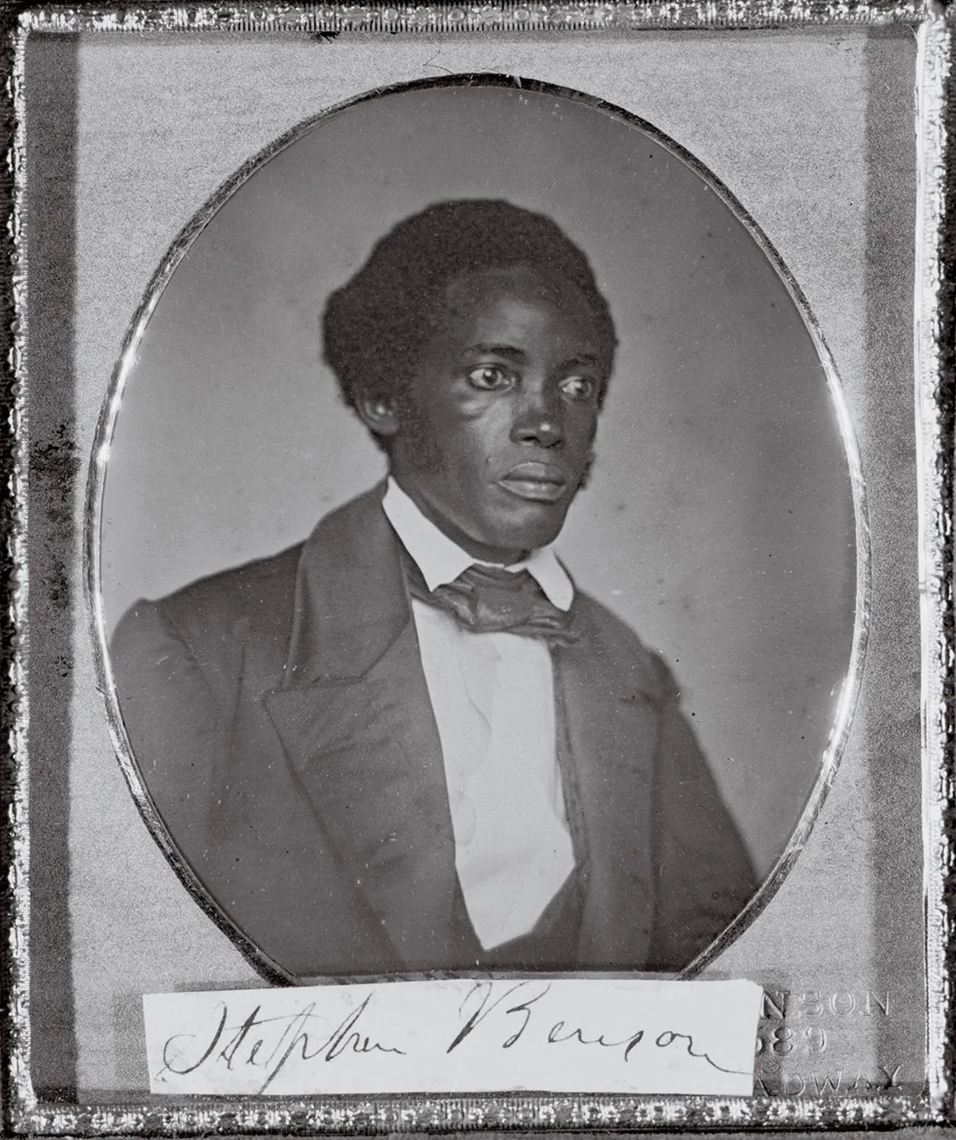 a tintype portrait of a man