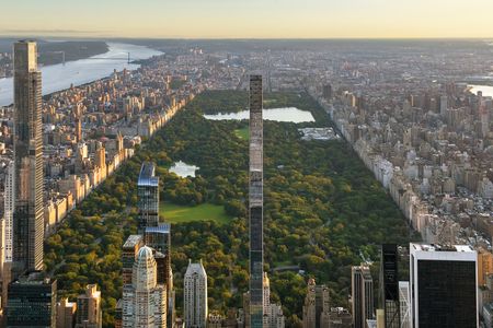 Residents of Billionaire&#39;s Row&#39;s newest building enjoy stunning views of Central Park.