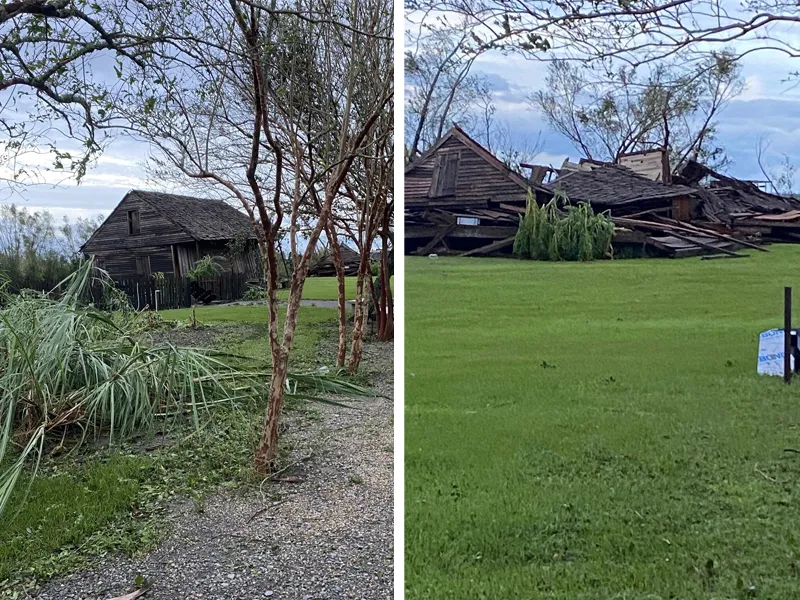 Whitney Plantation destruction