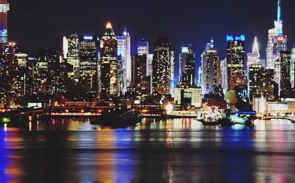 NYC Skyline X Hudson River thumbnail