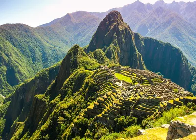 The iconic Machu Picchu