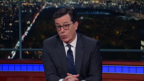 Preview thumbnail for Stephen Colbert Congratulates OK Go on Winning the 2016 American Ingenuity Award for Visual Arts