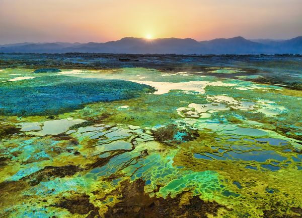 Sunset over Dallol thumbnail