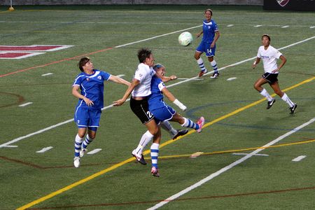 Boston Breakers vs Florida Magic Jack playing in the Women's Professional Soccer (WPS) before the league folded in 2012. 