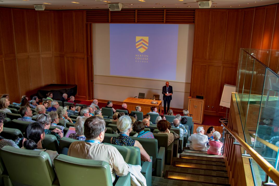Introduction to Merton College. Credit: Wade Jennings