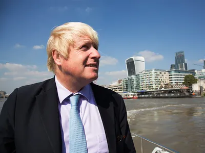 London Mayor Boris Johnson released his book, The Churchill Factor, in November 2014.