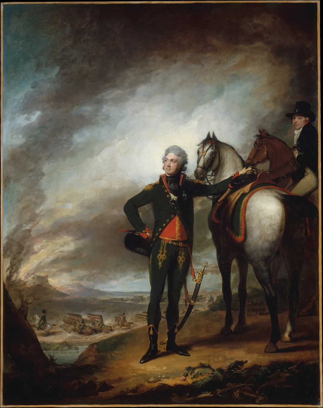 Gilbert Stuart's 1798 portrait of Noailles