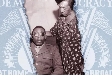 In 1946, Lynwood Shull, police chief of Batesburg, South Carolina, brutally blinded U.S. Army veteran Isaac Woodard (pictured here with his mother). An all-white jury acquitted Shull of the attack in just 28 minutes.