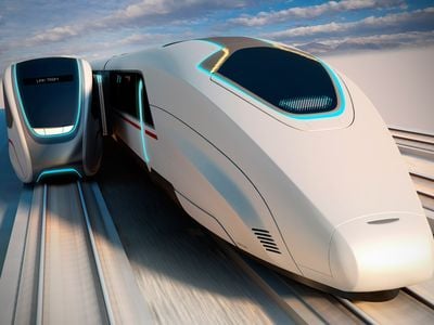 The tracks and individual cabins of a new train would be built so that, as the high-speed and local train move alongside each other, a link can be secured momentarily, creating a transfer gate for passengers to get on and off. 