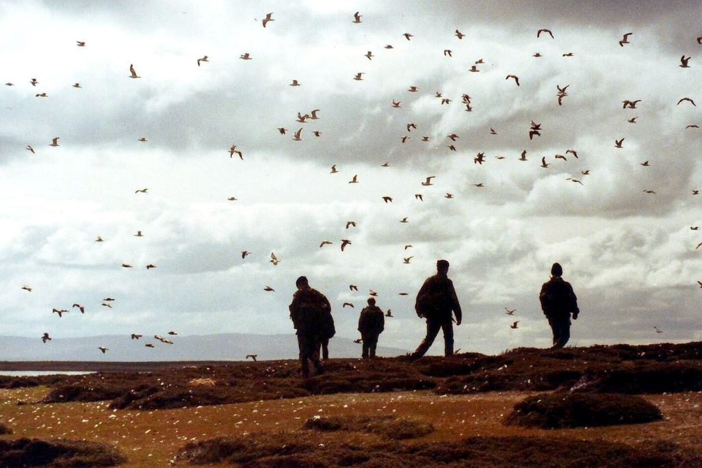 British sailors in the Falklands in 1982