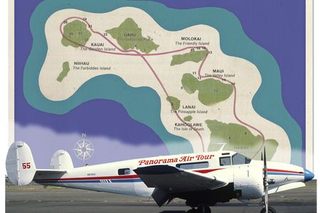 Panorama Air Tours’ twin Beeches flew islanders and tourists alike throughout the Hawaiian chain.