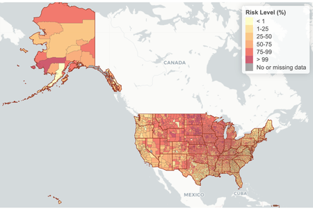 Researchers from the Georgia Institute of Technology designed a peer-reviewed tool to estimate the risk of attending an event with someone infected with the coronavirus that causes Covid-19. 