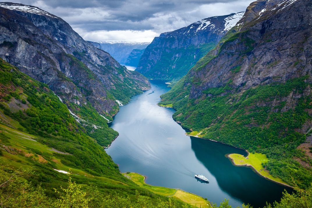 The Naeroyfjord, a World Heritage site