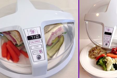 A mock-up of what GE's calorie-counting device might look like.