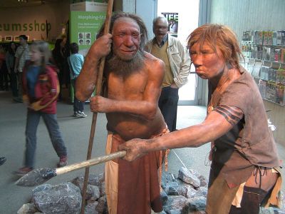 Modern humans get back to their (partial) roots at the Neanderthal Museum in Germany. 