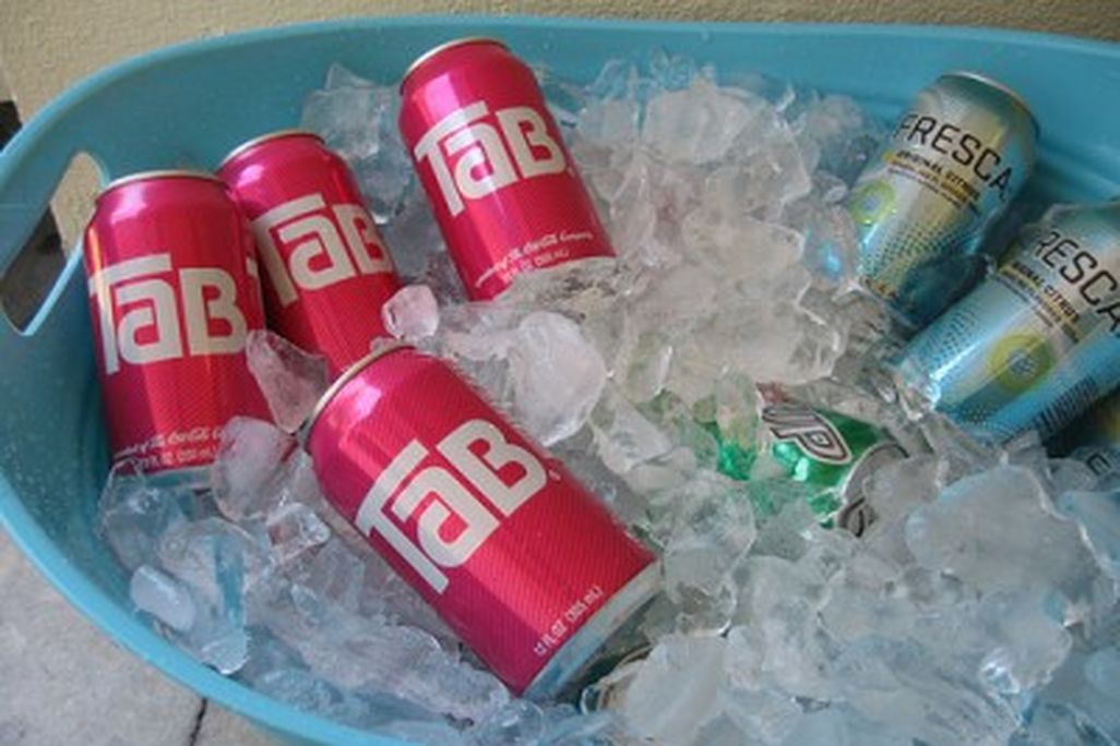 Tab soda cans