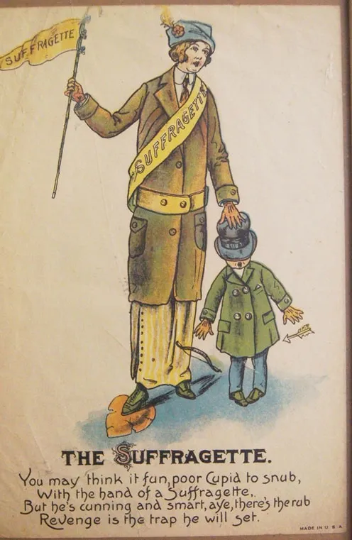 An anti-suffragist vinegar valentine
