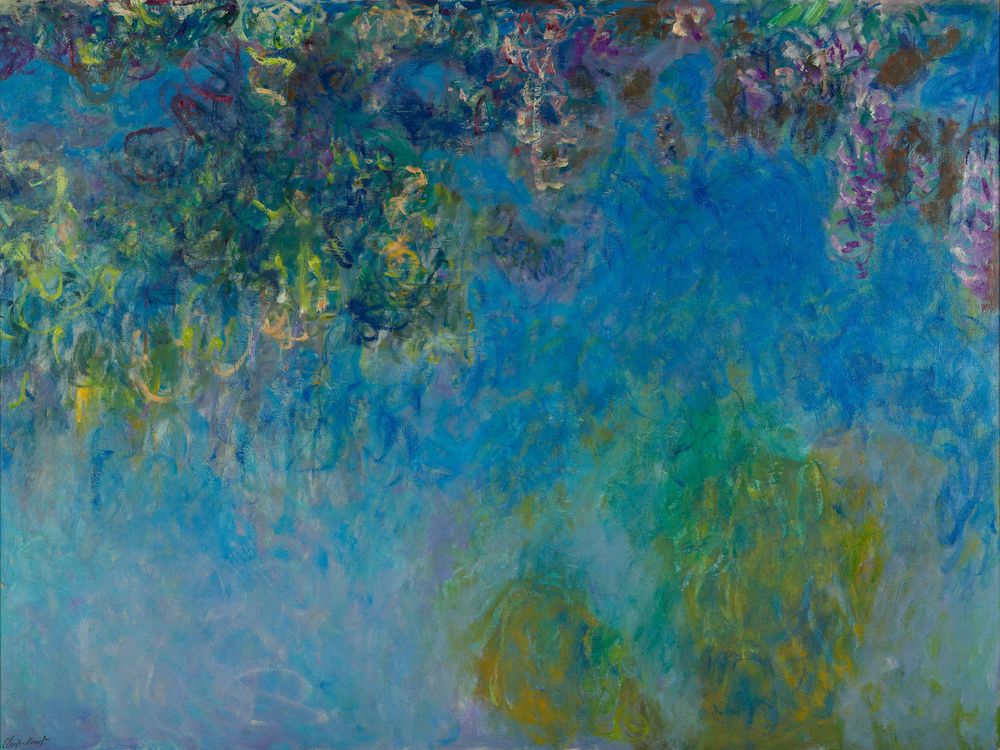 Hidden Water Lily Found Beneath Monet Painting