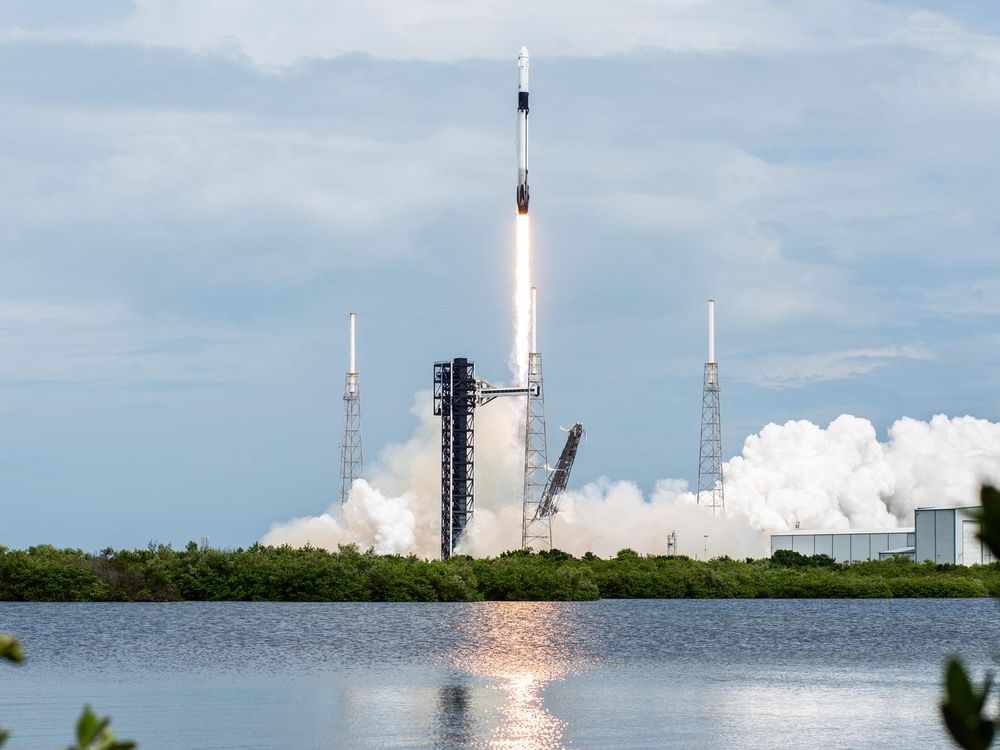 SpaceX Falcon 9 rocket launches