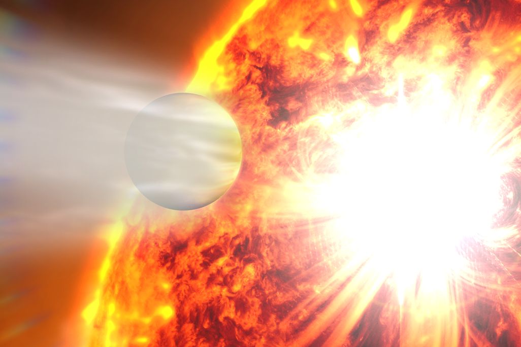 HD 189733b Solar Flare