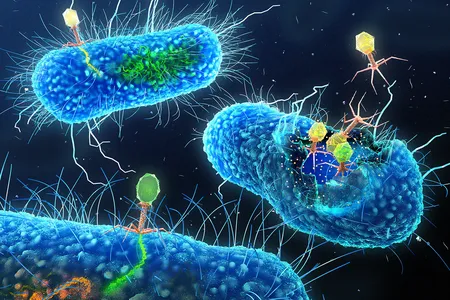 Viruses known known as bacteriophages, or &ldquo;bacteria eaters&rdquo; in Greek, occupy the gut.