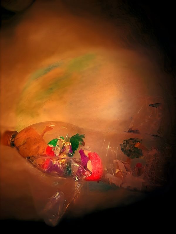 A Wonderful Wonder Family in a Wonder Space Shuttle: Global Warming, Climate Change and Ecological Destruction (A Recycling Art) thumbnail