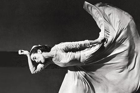 Barbara Morgan's portrait of Martha Graham may be the most famous photo ever taken of an American dancer.