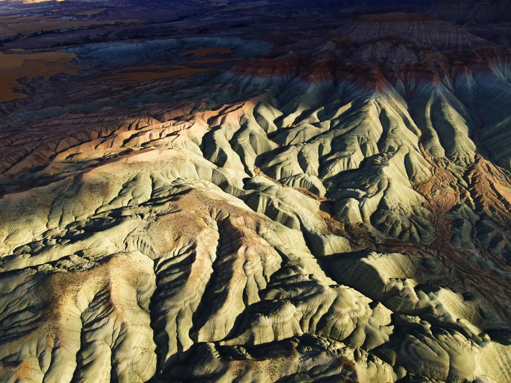 Nallihan colorful mountains.