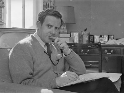 English novelist John le Carré in March 1965.