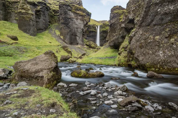 Kvernufoss waterfall thumbnail