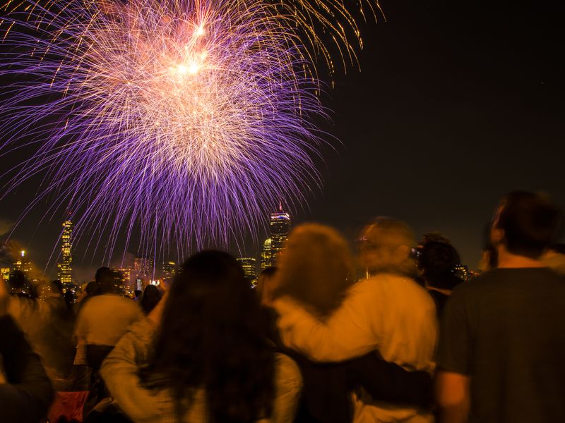 July 4th Fireworks on Charles River Smithsonian Photo Contest