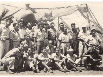 Israel's 101 Fighter Squadron in 1948.