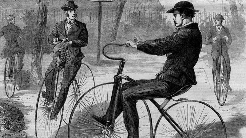 Velocipede road outlet bike