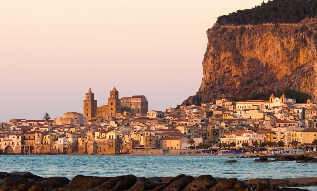 View of Cefalu, Sicily