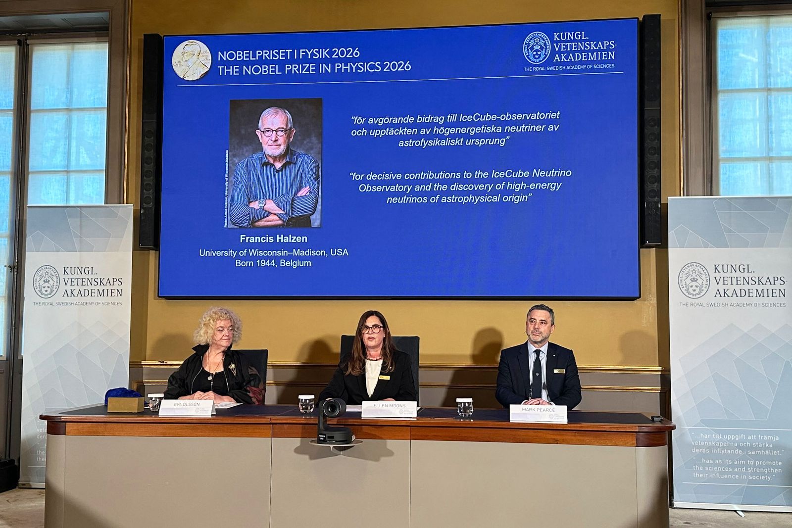 Physicist Wins Nobel Prize for Developing a Massive, Ice-Embedded Observatory That Detects Ghostly Cosmic Particles
