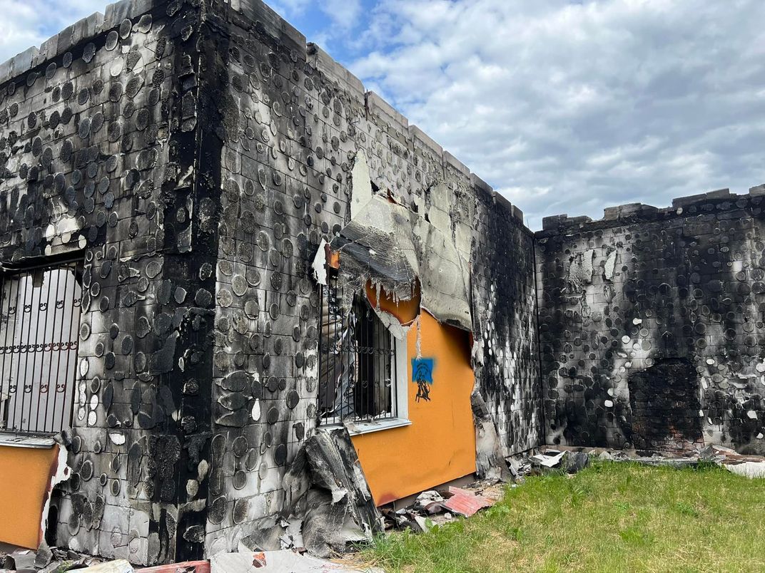 Ruins of the Ivankiv Museum