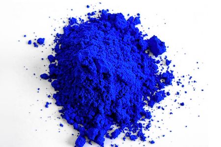 YInMn Blue derives its name from its chemical components: yttrium, indium and manganese.