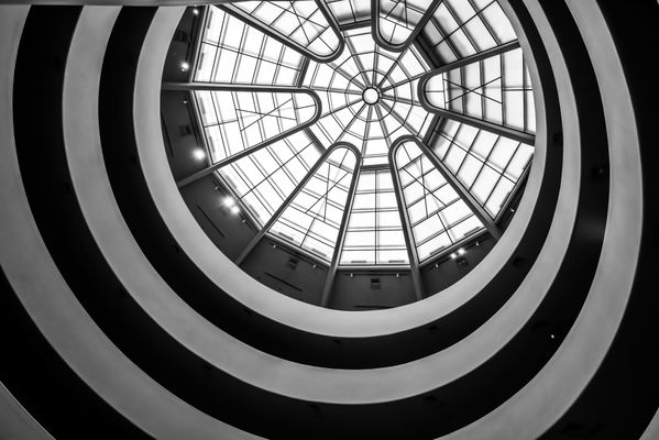 Circular dome of the museum ceiling thumbnail