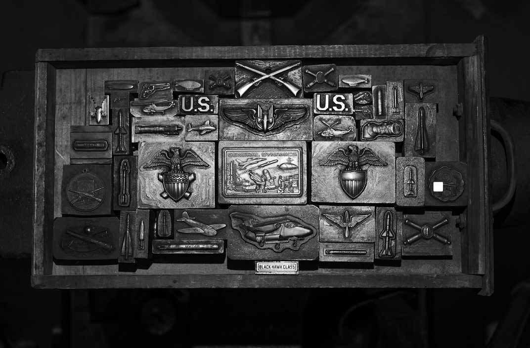 A collection of vintage and contemporary hubs from the U.S. military