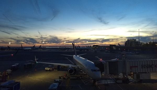 JFK Airport Sunset thumbnail