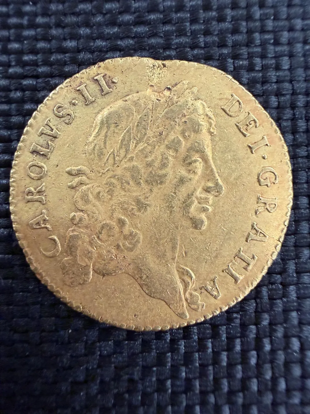 17th-century gold coin from the Phoenix