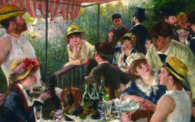 Luncheon of the Boating Party (1881) by Pierre-Auguste Renoir