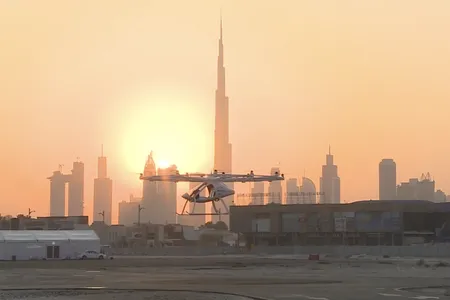 Pilotless air taxis are already being tested in Dubai.
