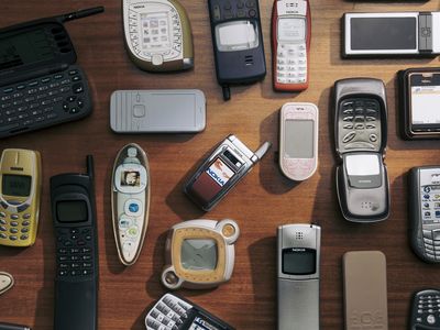 A collection of Nokia mobile handsets, including unseen prototypes