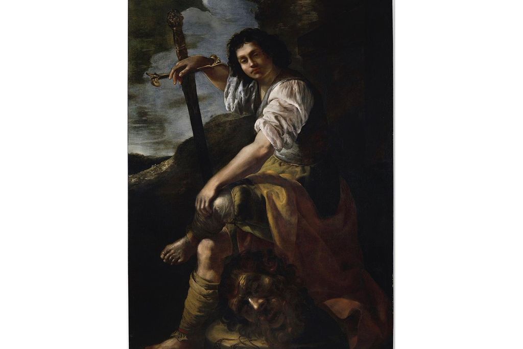 Artemisia Gentileschi, David and Goliath
