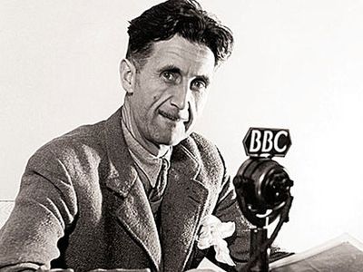 George Orwell wrote for the BBC from August 18, 1941 to November 24, 1943. His broadcasts were heard in India, Malaya, and Indonesia.