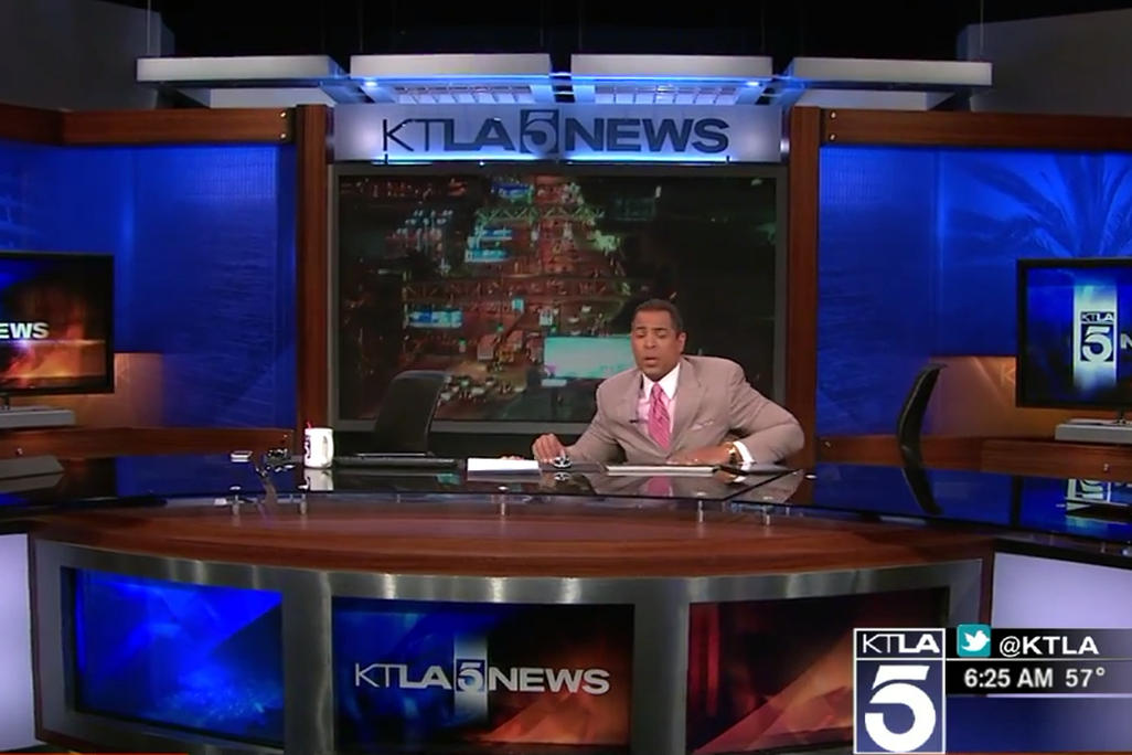 KTLA earthquake