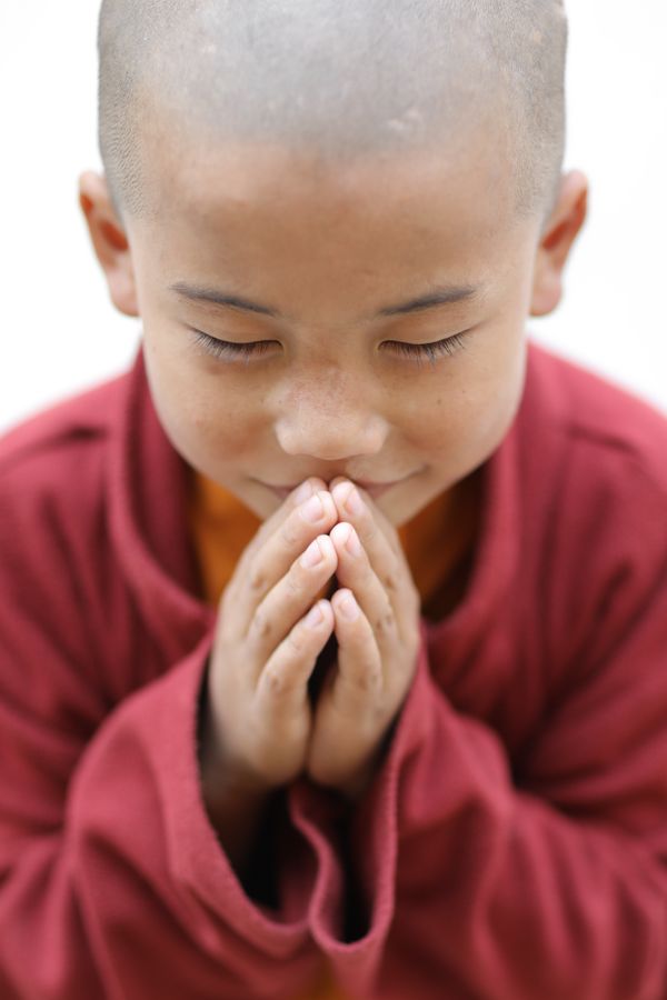 The cutest monk in Kathmandu thumbnail