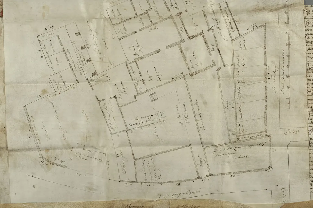 Blackfriars map
